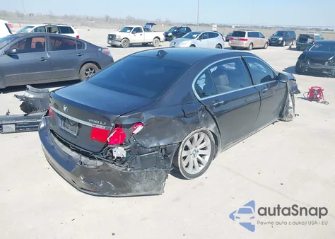 2011 BMW 750Li z USA, uszkodzony, nr VIN WBAKB8C52BCY66290